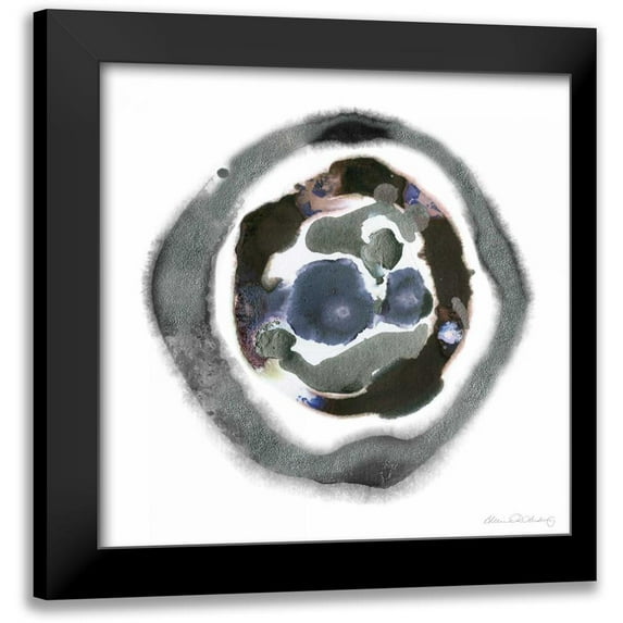 Ludwig, Alicia 15x15 Black Modern Framed Museum Art Print Titled - Meteorite II