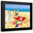 thumbnail image 1 of Ludwig, Alicia 15x15 Black Modern Framed Museum Art Print Titled - Ruffin It I, 1 of 5