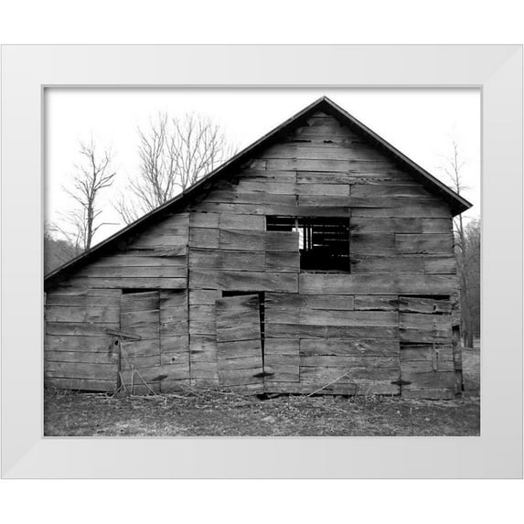 Ludwig, Alicia 18x15 White Modern Wood Framed Museum Art Print Titled - Weather Worn III
