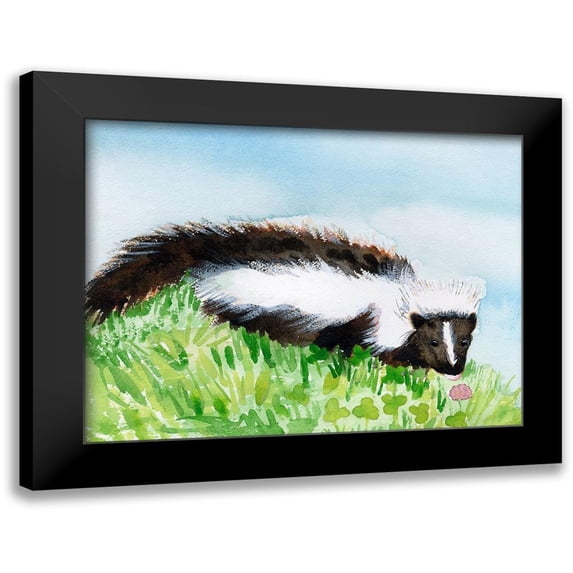 Ludwig, Alicia 24x19 Black Modern Framed Museum Art Print Titled - Baby Spring Animals VIII