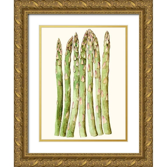 Ludwig, Alicia 25x32 Gold Ornate Wood Framed with Double Matting Museum Art Print Titled - Early Harvest III