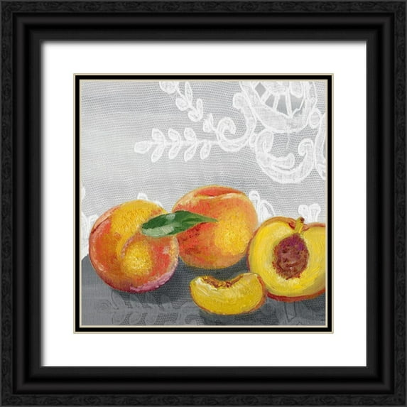 Ludwig, Alicia 26x26 Black Ornate Wood Framed with Double Matting Museum Art Print Titled - Lauras Harvest I