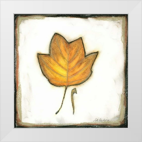 Ludwig, Alicia 26x26 White Modern Wood Framed Museum Art Print Titled - Fall Color IV