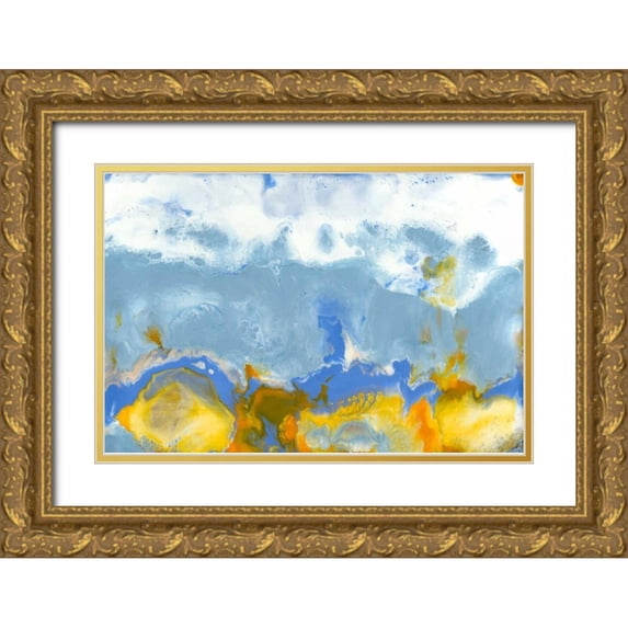 Ludwig, Alicia 32x23 Gold Ornate Wood Framed with Double Matting Museum Art Print Titled - Sun Up I