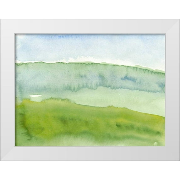 Ludwig, Alicia 32x25 White Modern Wood Framed Museum Art Print Titled - Monterey II