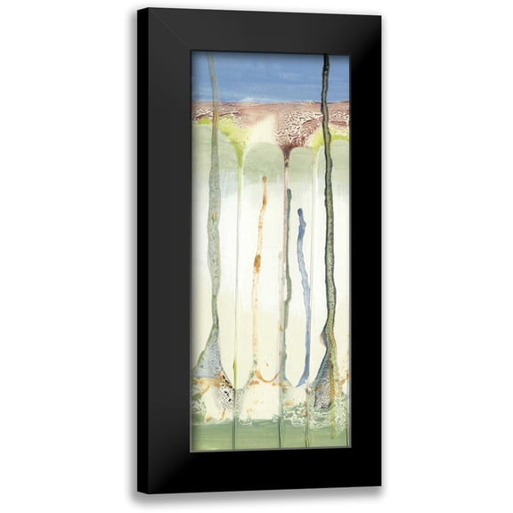 Ludwig, Alicia 8x14 Black Modern Framed Museum Art Print Titled - Tributary II