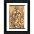 thumbnail image 1 of Ludwig Büsinck 18x24 Black Ornate Framed Double Matted Museum Art Print Titled: Judith and Holofernes, 1 of 5