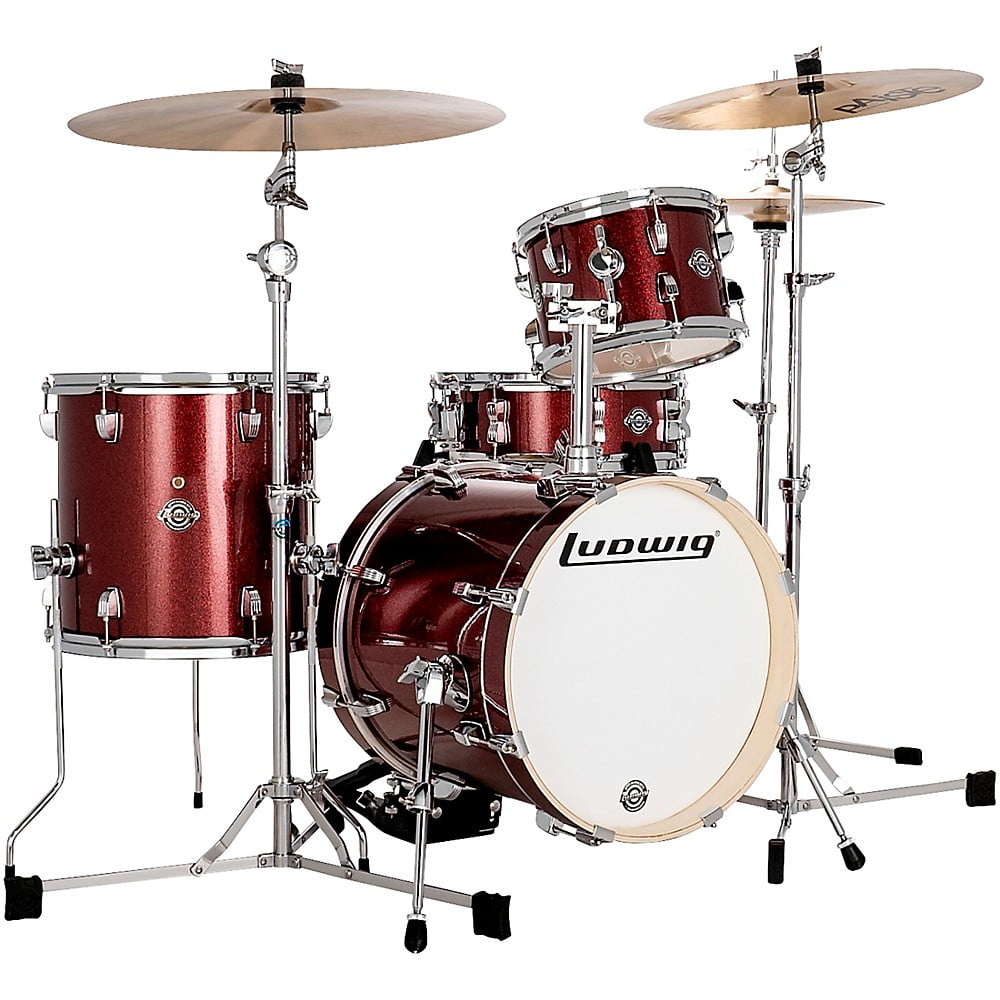 楽器 ludwig breakbeats Ludwig Breakbeats by Questlove 4-Piece Shell Pack, Compact and