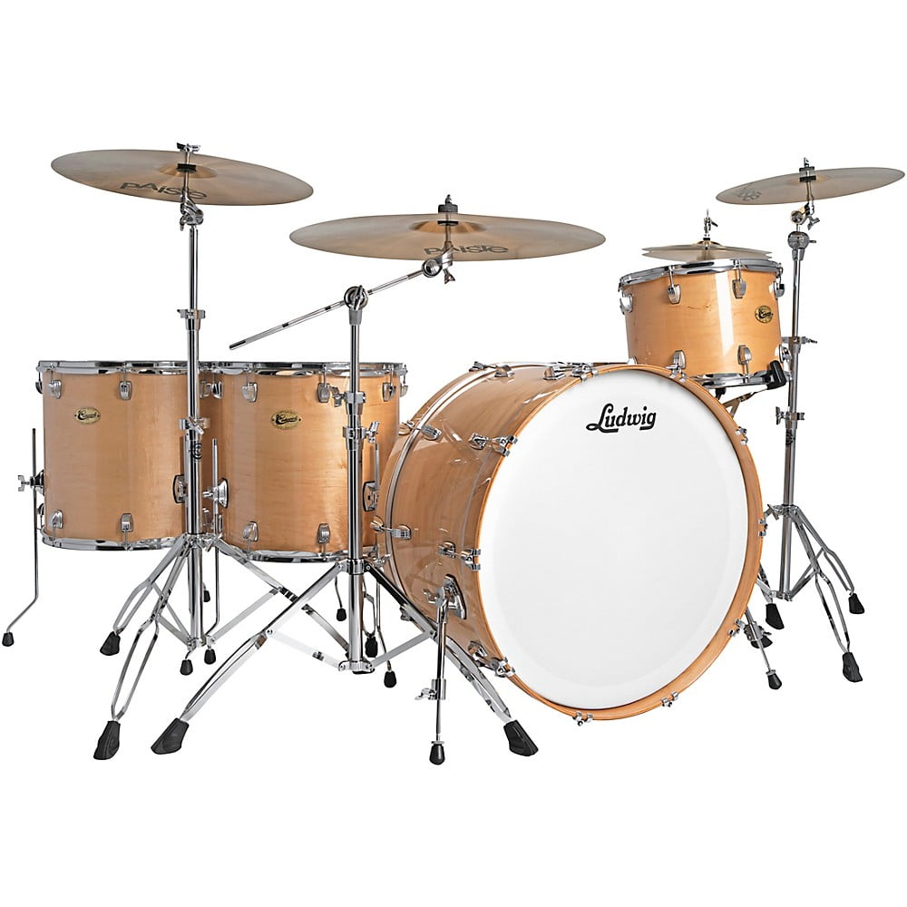 Ludwig Centennial Zep 4-Piece Shell Pack Natural