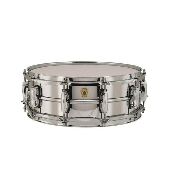 Ludwig Chrome-over-Brass Supraphonic Snare Drum - 5" x 14"