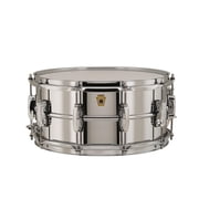 Ludwig Chrome-over-Brass Supraphonic Snare Drum - 6.5" x 14"