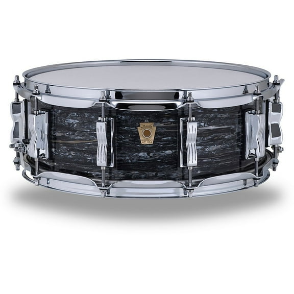 Ludwig Classic Maple Snare Drum 14 x 5 in. Vintage Black Oyster Pearl