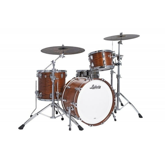 Ludwig Classic Oak Fab 3-Piece Drum Shell Pack (Tennessee Whiskey)