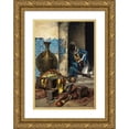 thumbnail image 1 of Ludwig Deutsch 18x24 Gold Ornate Framed and Double Matted Museum Art Print Titled - A Dealer in Artefacts (1887), 1 of 4