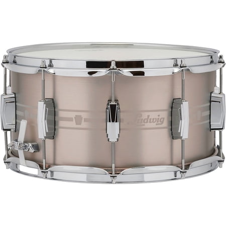 Ludwig Heirloom Stainless Steel Snare Drum - 7" x 14"