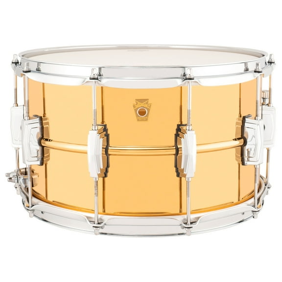 Ludwig LB508 Bronze Phonic 8x14 Smooth Polished Shell, Imperial Lugs Snare Drum