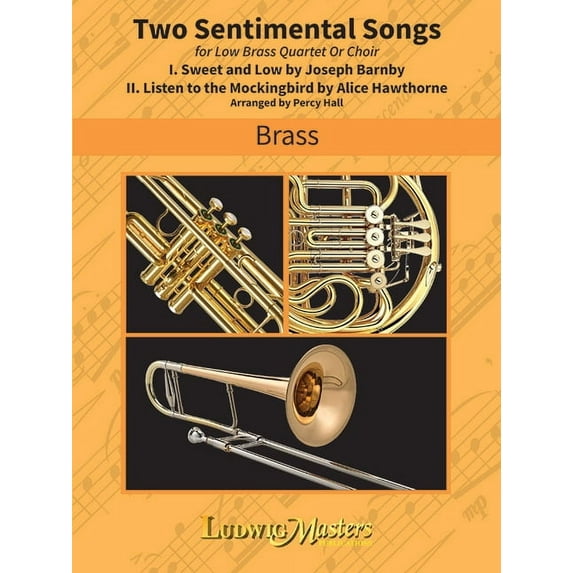 Ludwig Masters: Two Sentimental Songs : Score & Parts (Paperback)