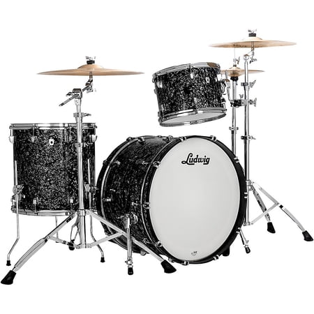 3-Piece Neusonic Fab Drum Shell Pack Ebony Pearl