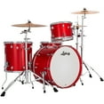 thumbnail image 1 of Ludwig NeuSonic 3-Piece Fab Shell Pack With 22" Bass Drum Satin Diablo Red, 1 of 5