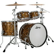 Ludwig NeuSonic 4-Piece Rapid Mod Shell Pack With 22 Bass Drum Butterscotch Pearl