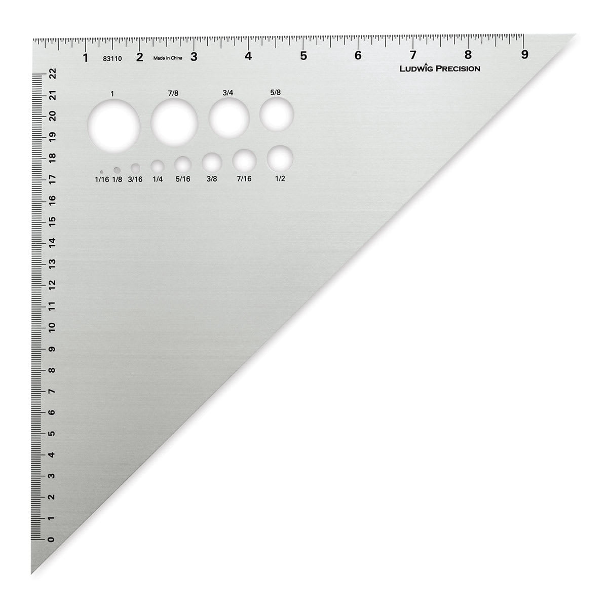 Triangle 9x18 Ludwig Precision Aluminum Triangle - 10