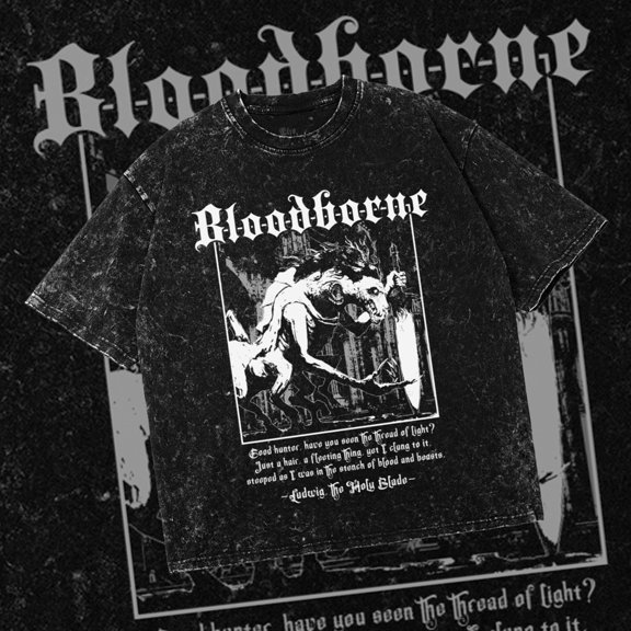 Ludwig The Holy Blade | Gothic Oversized Soulsborne Shirt
