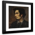 thumbnail image 1 of Ludwig Thiersch 15x17 Black Modern Framed Museum Art Print Titled - Portrait of Gysis (1865), 1 of 5