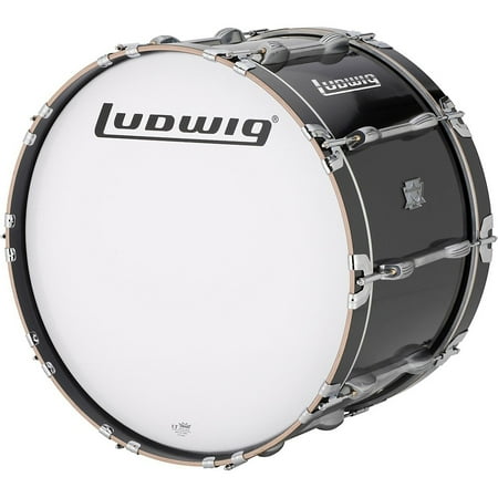 Ultimate Marching Bass Drum - Black,