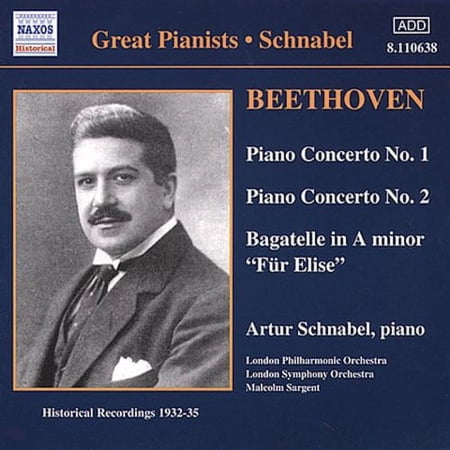 Ludwig Van Beethoven - Con Pno 1/2 - Classical - CD