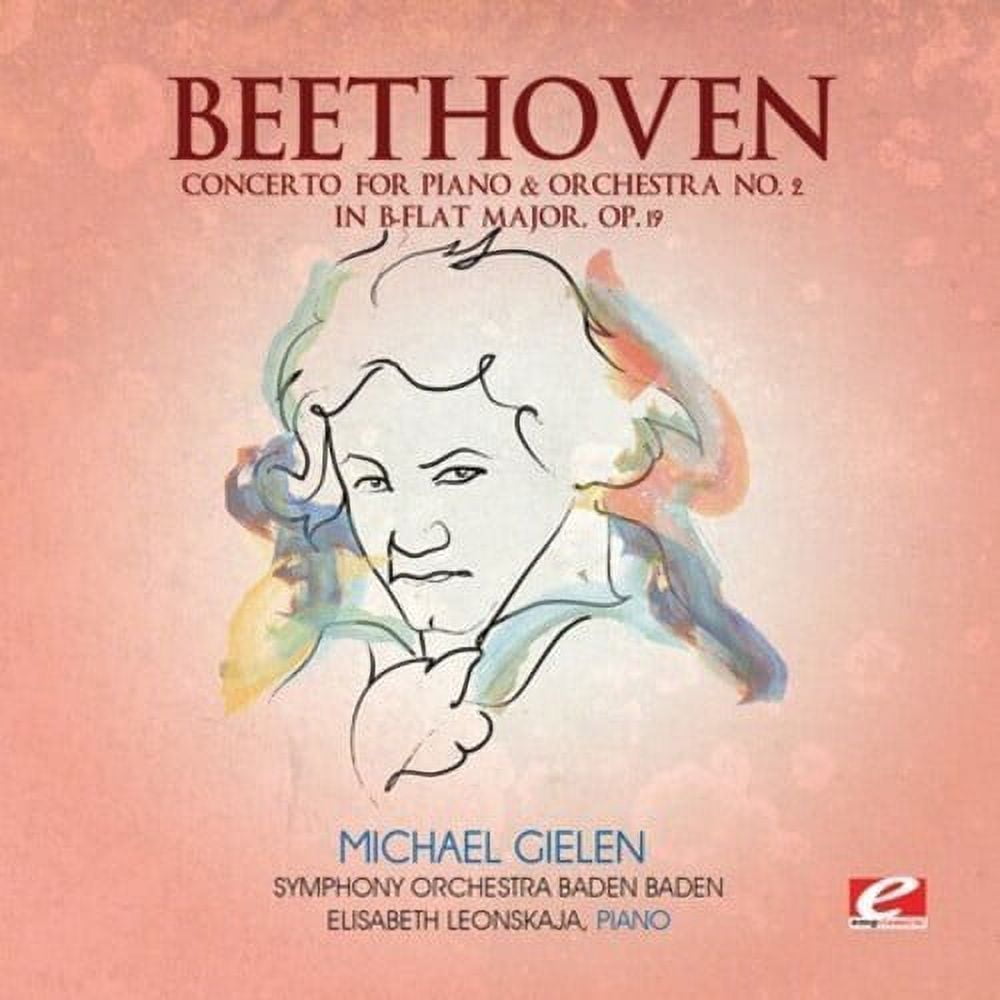 Ludwig Van Beethoven - Concerto for Piano & Orchestra 2 in B-Flat Major - Music & Performance - CD