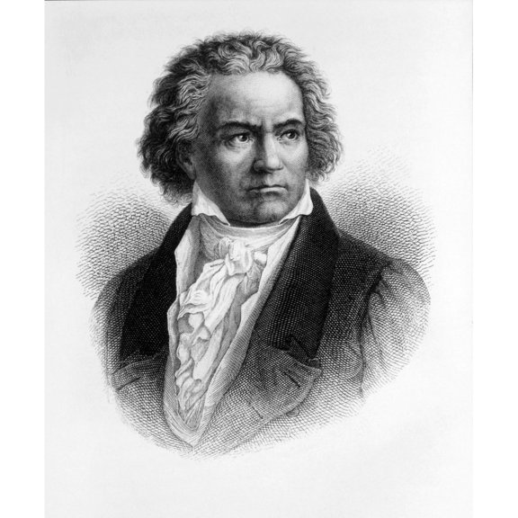 Ludwig Van Beethoven History Poster Print
