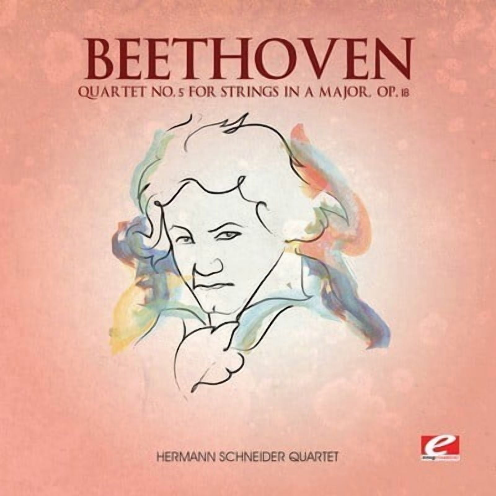 Ludwig Van Beethoven - Quartet 5 for Strings in a Major - Music & Performance - CD