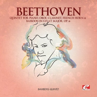 Ludwig Van Beethoven - Quintet Piano Oboe Clarinet French Horn & Bassoon - Classical - CD