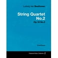thumbnail image 1 of Ludwig Van Beethoven - String Quartet No.2 - Op.18 No.2 - A Full Score (Paperback), 1 of 1