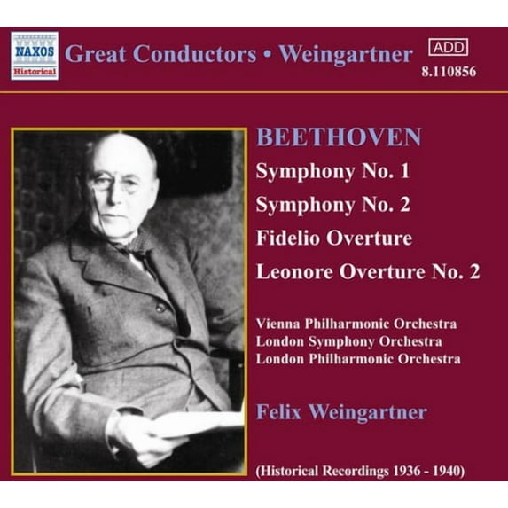 Ludwig Van Beethoven - Sym 1-2/Leonore Ov/Fidelio Ov/Ruins of Athens Ov/& - Classical - CD