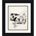 thumbnail image 1 of Ludwik Strimpl 15x18 Black Ornate Wood Framed Double Matted Museum Art Print Titled - Shopping - the Last Quarter of the Honeymoon (1914), 1 of 5