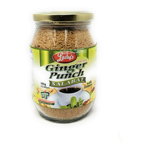 Ludy's Brew Tea Lemon Flavor 360g Refreshing Instant Iced Tea Mix, Pack of 1