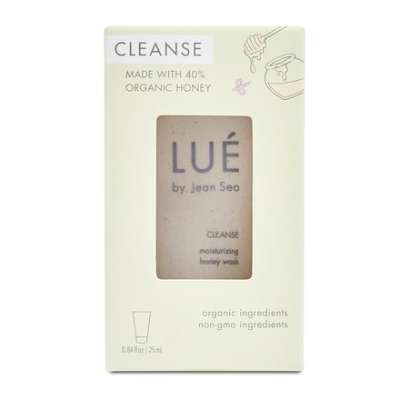 Lue by Jean Seo Cleanse Moisturizing Honey Wash to Go, Organic & Non-Gmo Ingredients, All Skin Types