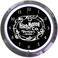 thumbnail image 1 of LueInJoy Ford Motor Company 1903 Heritage Emblem NEON Clock, 1 of 1