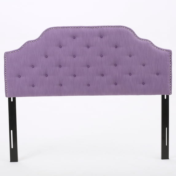 Luella Contemporary Fabric Full/Queen Headboard, Light Purple