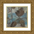 thumbnail image 1 of Luer, Pamela 15x15 Gold Ornate Wood Framed with Double Matting Museum Art Print Titled - Perfect Match III, 1 of 4