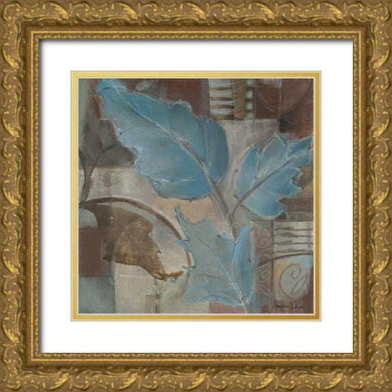 Luer, Pamela 26x26 Gold Ornate Wood Framed with Double Matting Museum Art Print Titled - Perfect Match II