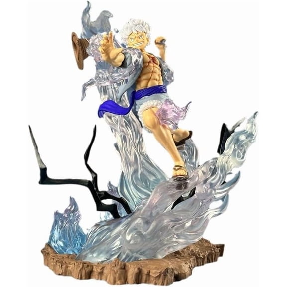 Luffy Figure Straw Hats Resonance Sun God Fifth Gear Nika Monkey D. Luffy Figures 23cm/9.1inch PVC Action Statue Model Figure