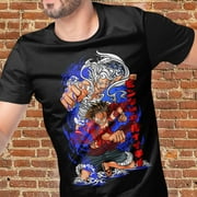 Luffy One Piece Japanese Anime Men Women Kid T-Shirt #6