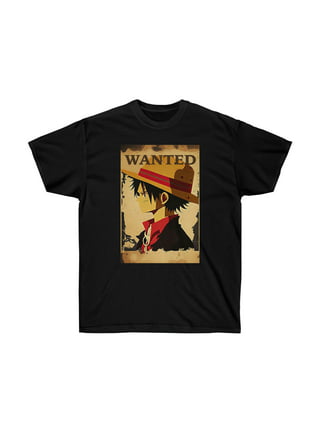 POD CLothing Monkey d Luffy One piece T shirt Unisex tops Tees Anime Gift  kids adult Shirts (Small, Black): Buy Online at Best Price in UAE 