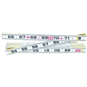 Lufkin 066F 6-Flat Read Wood Folding Rule