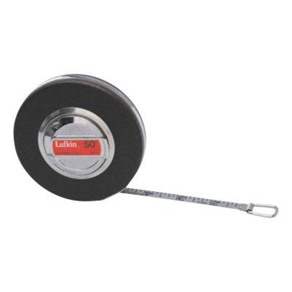 Lufkin 182-C21616THBLKN Anchor Measuring Tapes, Black - 0.38 in. x 100 ft.