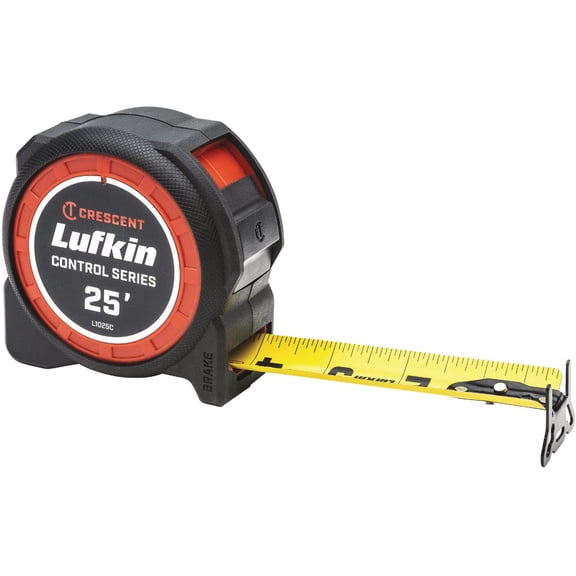 Lufkin Crescent Lufkin 1-3/16 x 25' Command Control Series Yellow Clad Tape Measure - L1025C-02