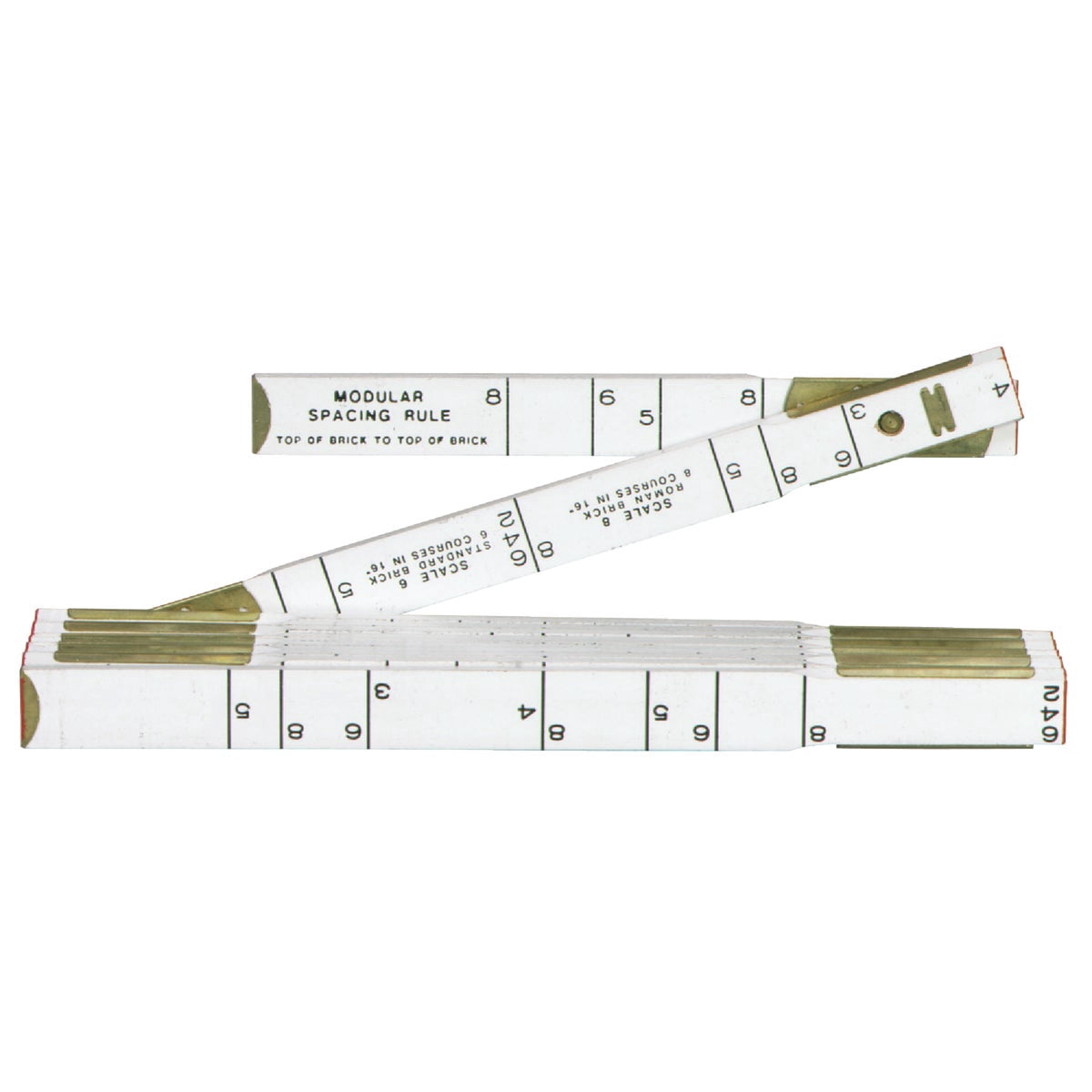 Apex Tool Group Lufkin Modular Spacing Rule - Modular Spacing Ruler - Multicolor — Residential Use, Standard Application