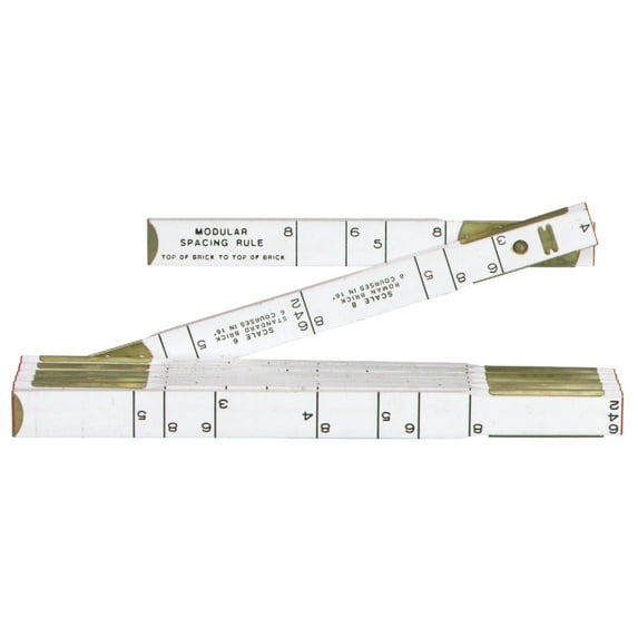 Apex Tool Group Lufkin Modular Spacing Rule - Modular Spacing Ruler - Multicolor — Residential Use, Standard Application